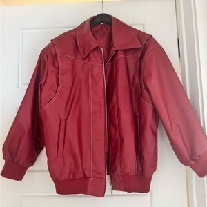 Cherry Red Jacket